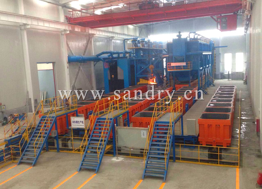 消逝模自动生产线